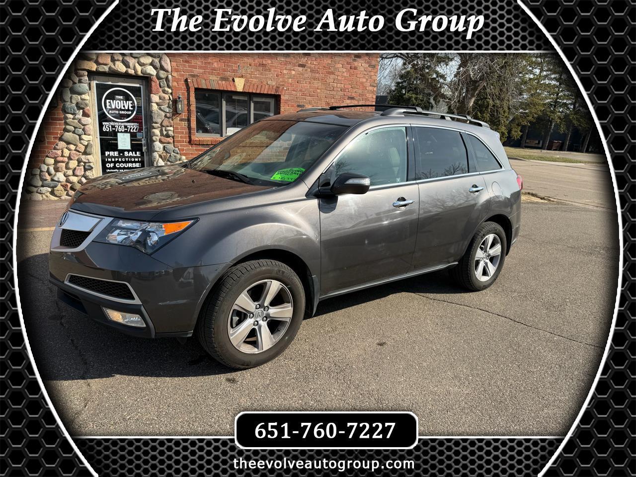 2012 Acura MDX 6-Spd AT w/Tech and Entertainment Package