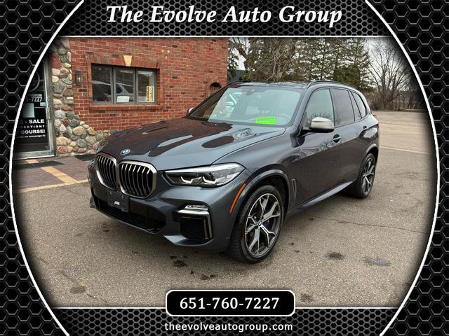 Gray 2020 BMW X5 M50i xDrive AWD SUV / Crossover All-Wheel Drive 8-Speed Manual