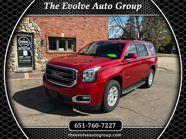 Red 2015 GMC Yukon SLT 4WD SUV / Crossover Four-Wheel Drive Automatic