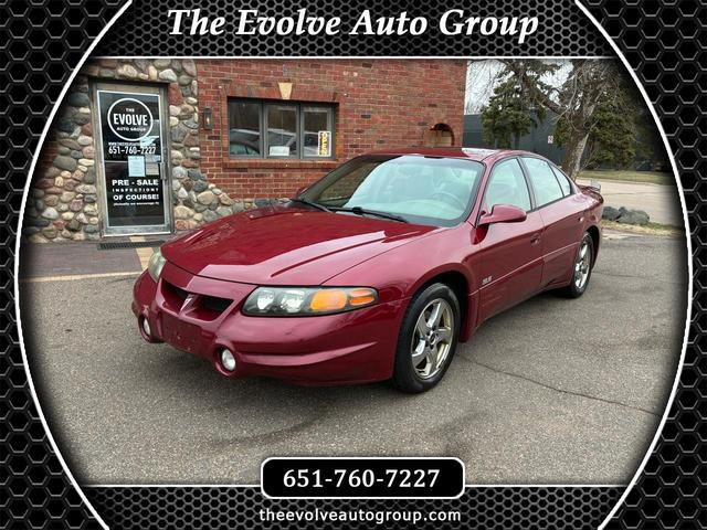 Red 2003 Pontiac Bonneville SLE Sedan Front-Wheel Drive Automatic