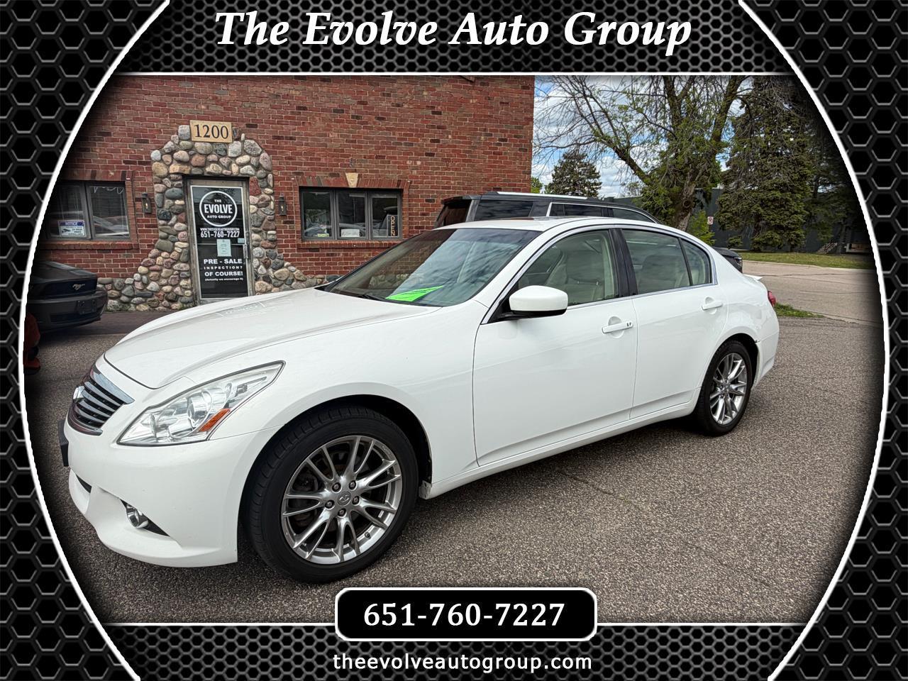 Infiniti G Sedan 37x AWD 2013