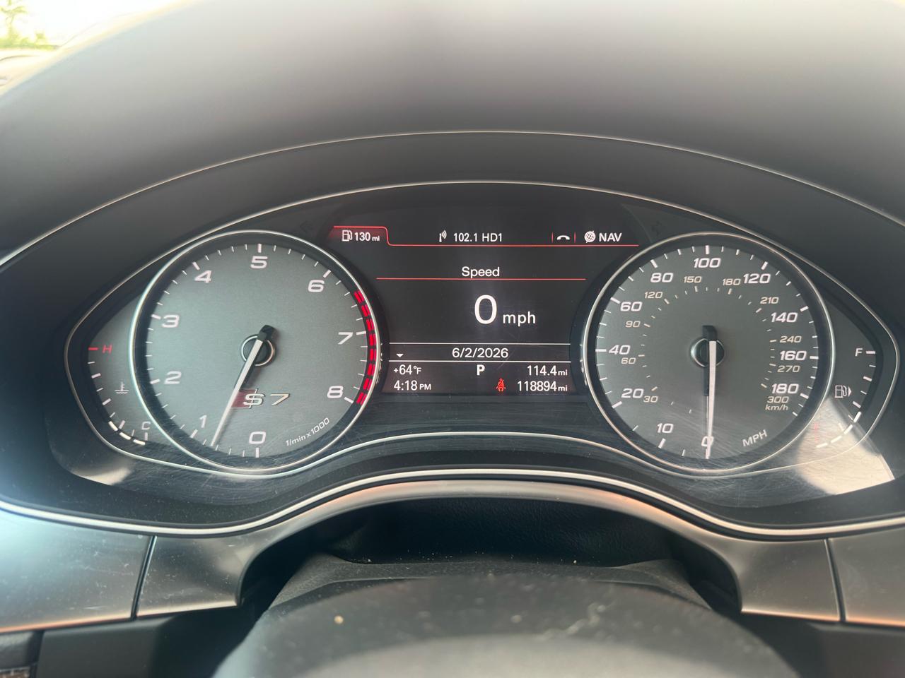 Audi S7 4.0 Prestige quattro S tronic 2013