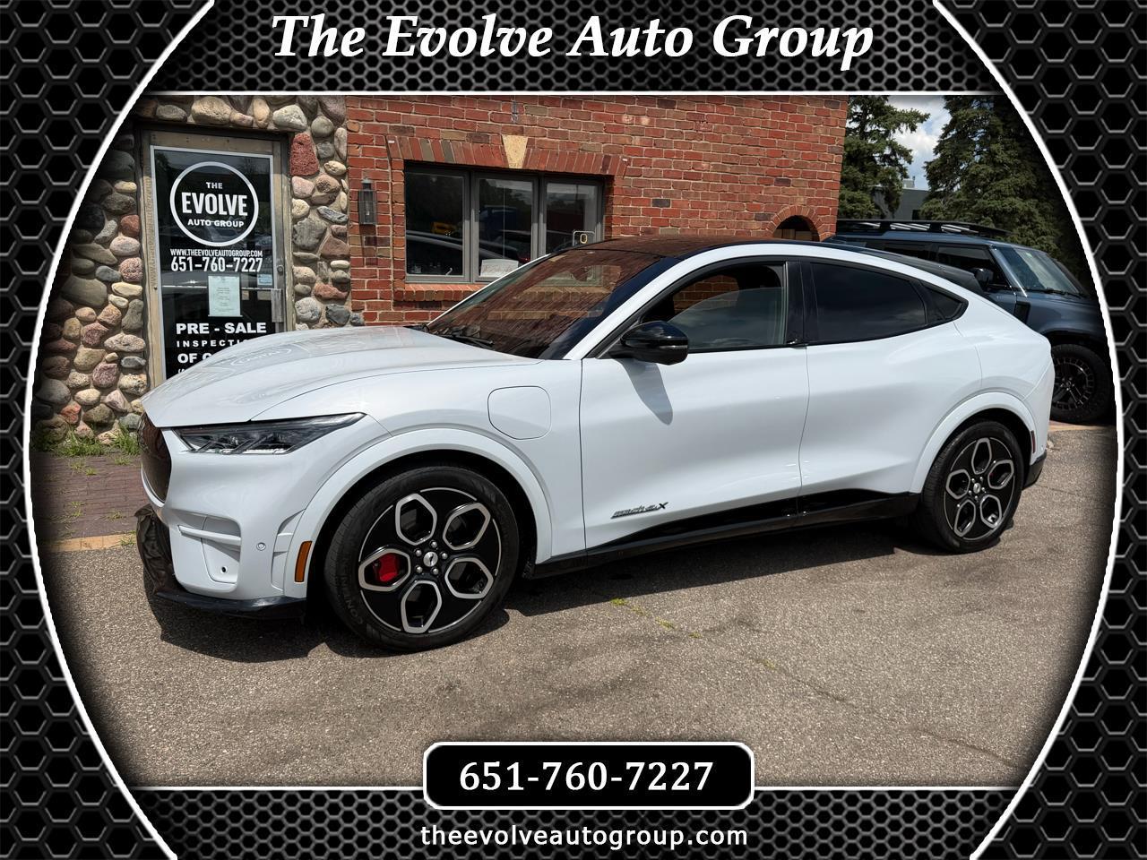 White 2021 Ford Mustang Mach-E SUV / Crossover All-Wheel Drive Automatic