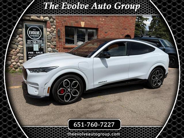White 2021 Ford Mustang Mach-E SUV / Crossover All-Wheel Drive Automatic