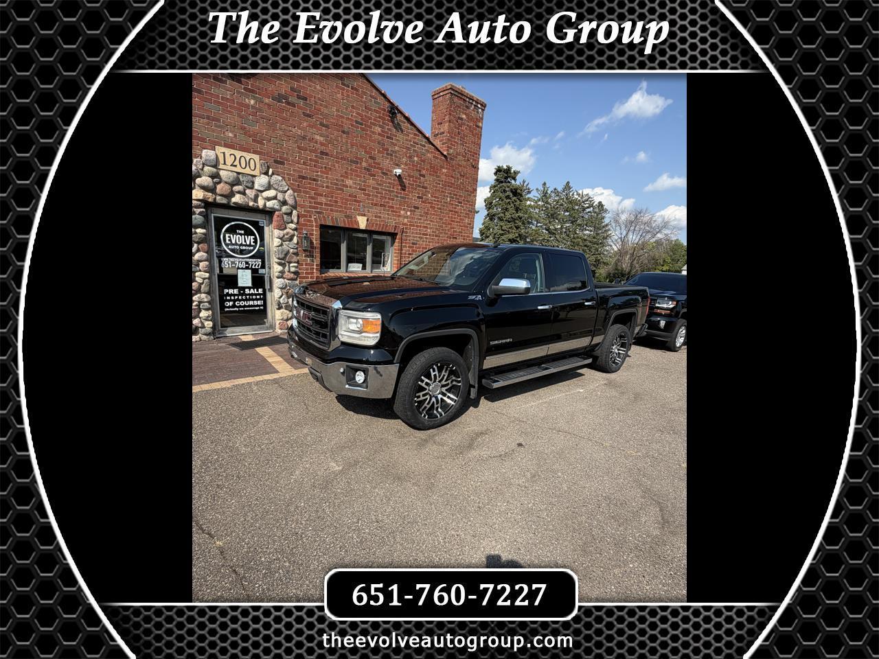GMC Sierra 1500 4WD Crew Cab 143.5" SLT 2014