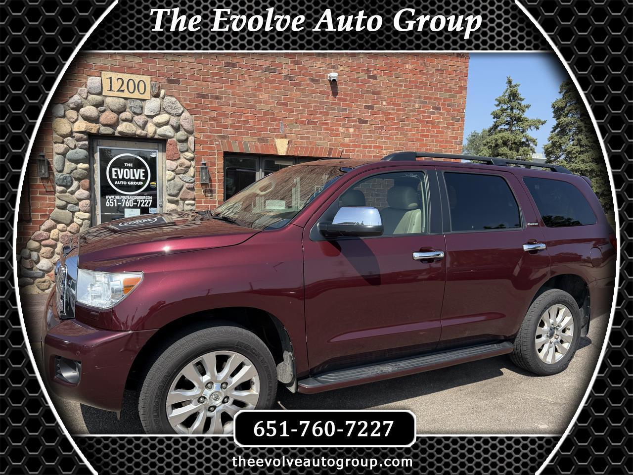 Toyota Sequoia 4WD LV8 6-Spd AT Platinum (Natl) 2010