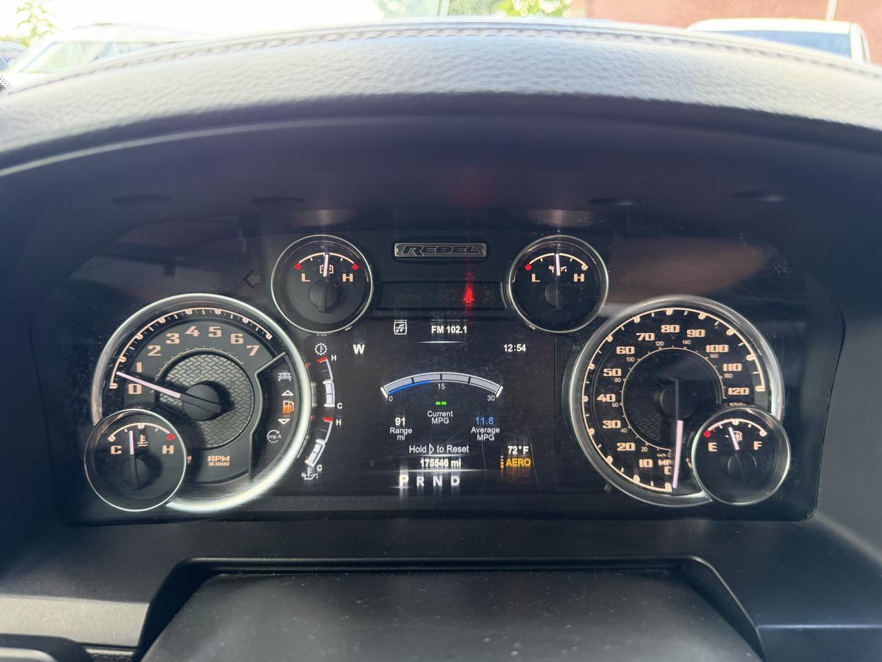 RAM 1500 Rebel 4x4 Crew Cab 5'7" Box 2017