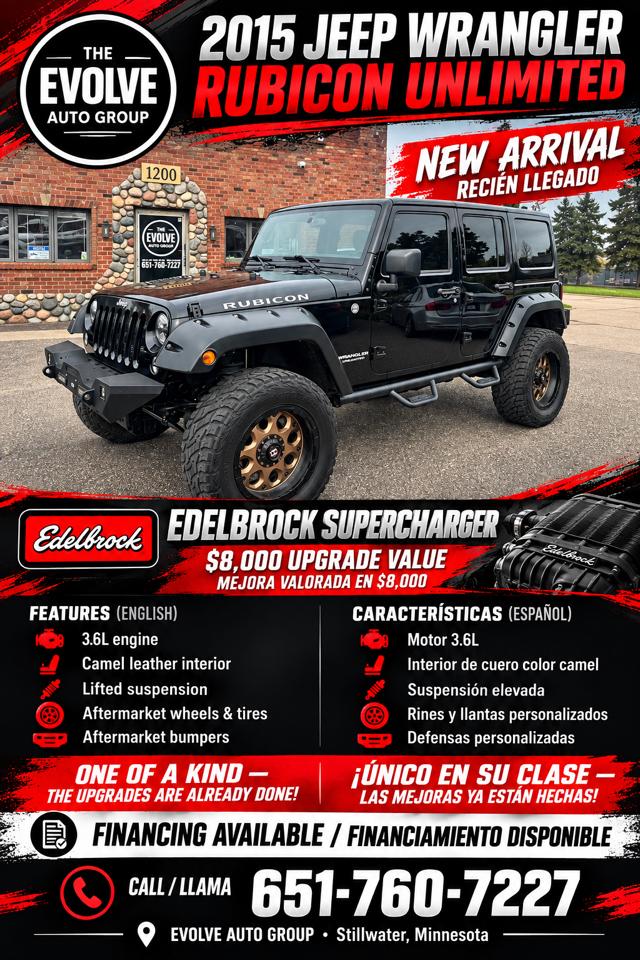 Jeep Wrangler Unlimited 4WD 4dr Rubicon 2015