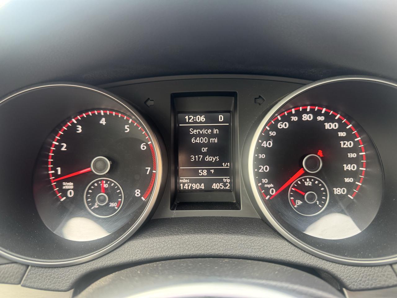 Volkswagen GTI 4dr HB DSG 2012