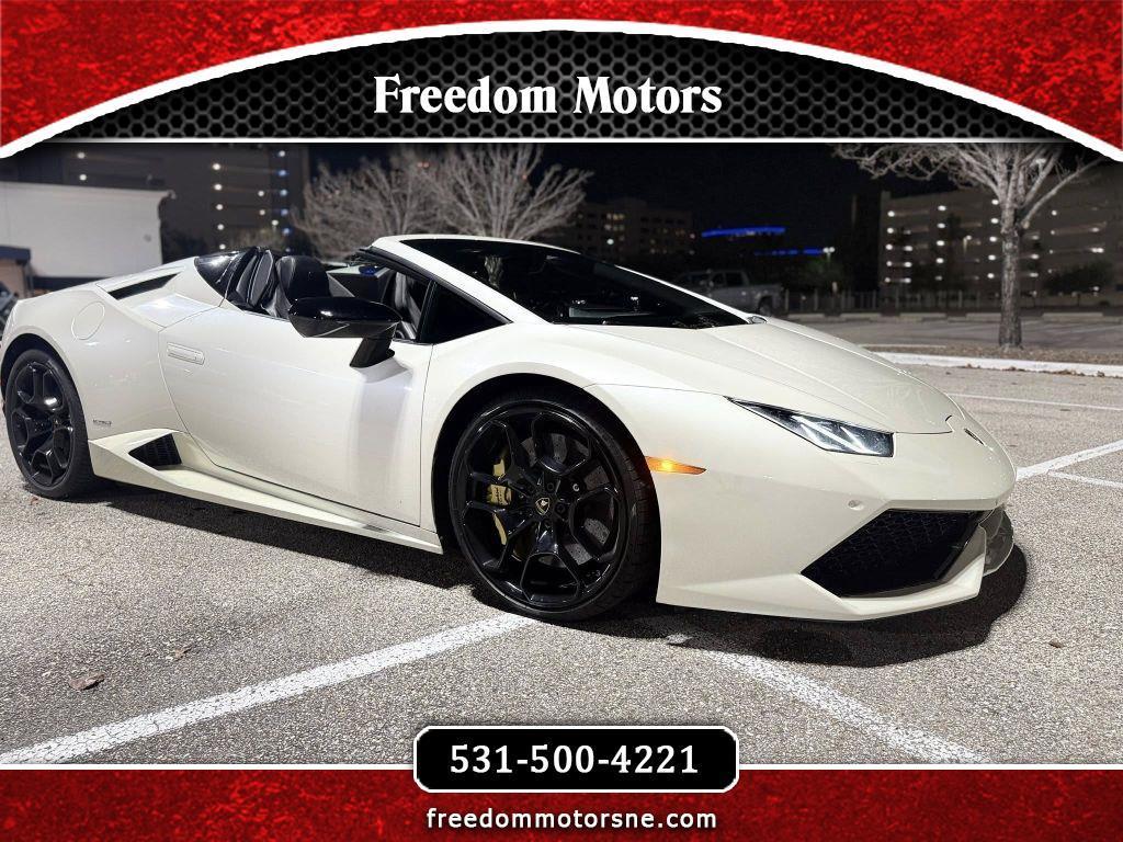 2017 Lamborghini Huracan LP610-4 Spyder