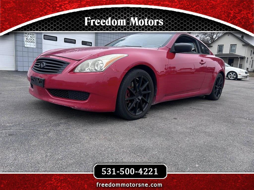 2009 Infiniti G Coupe G37 Sport 6MT