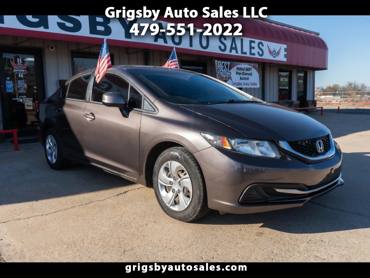 2013 Honda Civic LX Sedan 5-Speed AT