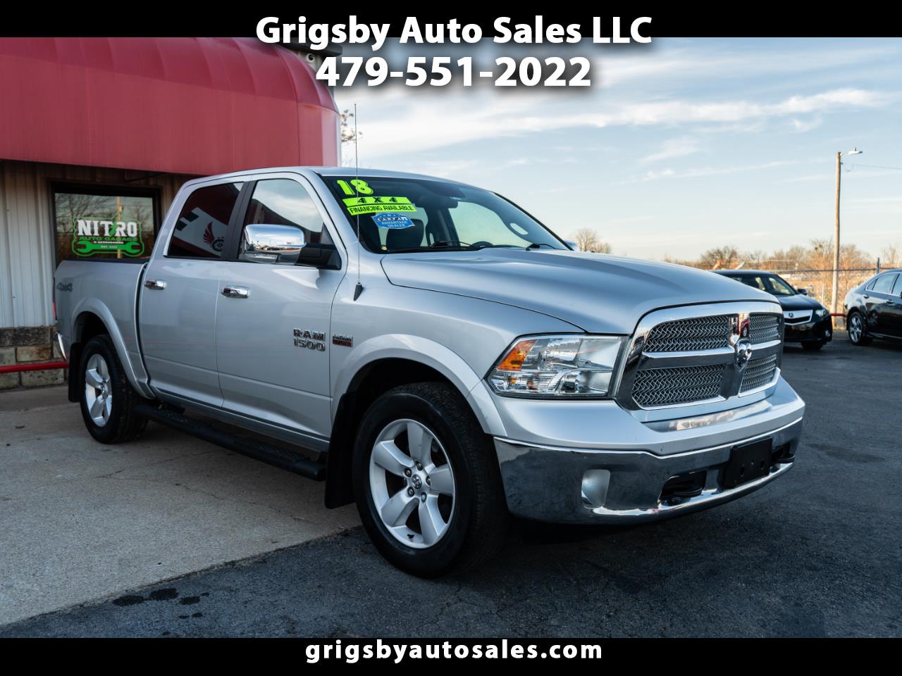 RAM 1500 SLT Crew Cab SWB 4WD 2018