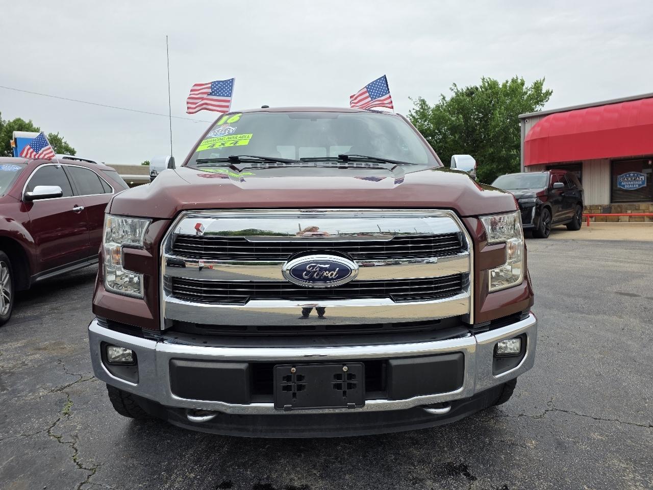 Ford F-150 Lariat SuperCrew 5.5-ft. Bed 4WD 2016