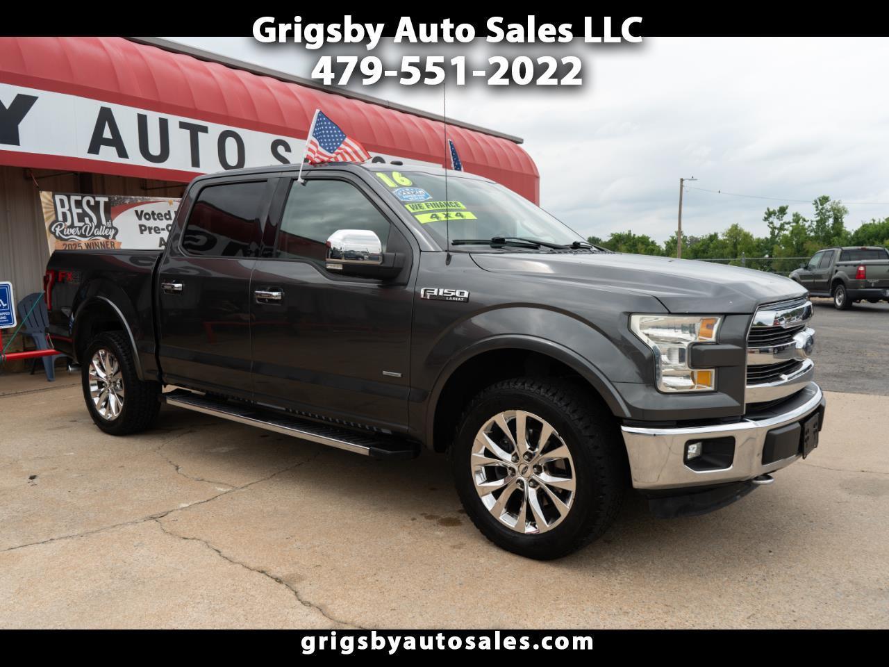Ford F-150 Lariat SuperCrew 5.5-ft. Bed 4WD 2016