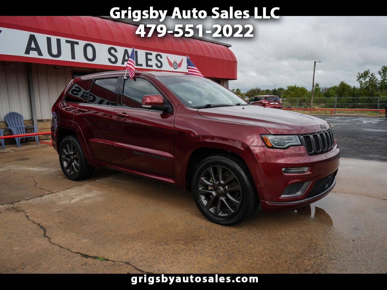 Jeep Grand Cherokee High Altitude 4x2 *Ltd Avail* 2018