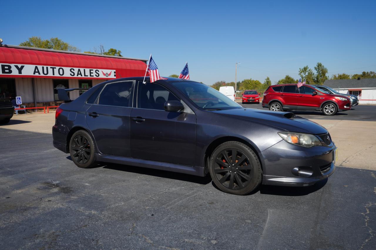 Subaru Impreza Sedan WRX 4dr Man w/Premium Pkg 2008