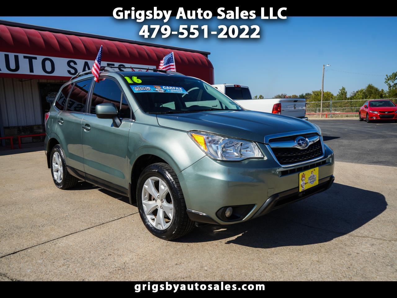 Subaru Forester 4dr CVT 2.5i Limited PZEV 2016