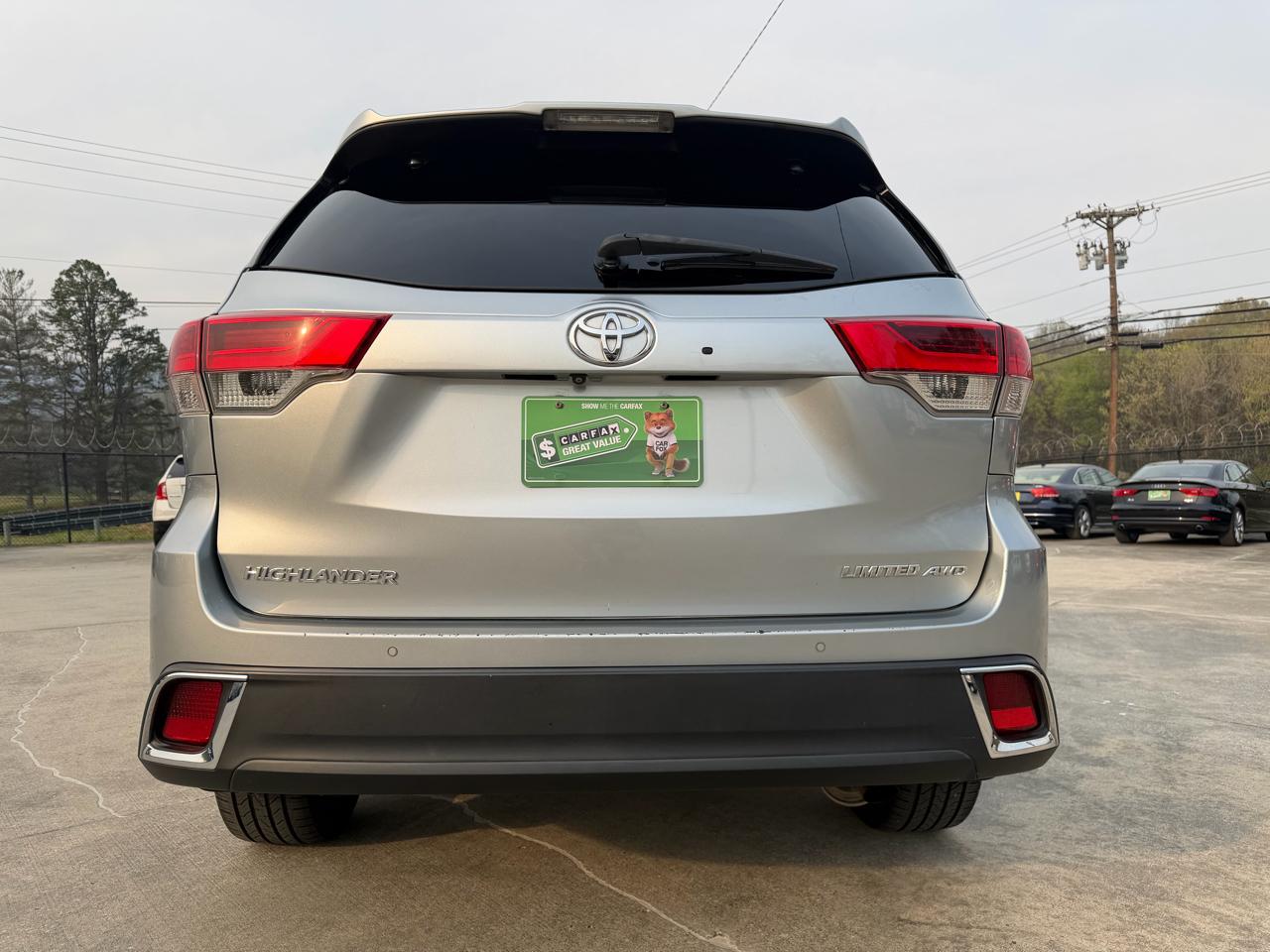 Toyota Highlander Limited Platinum AWD V6 2019