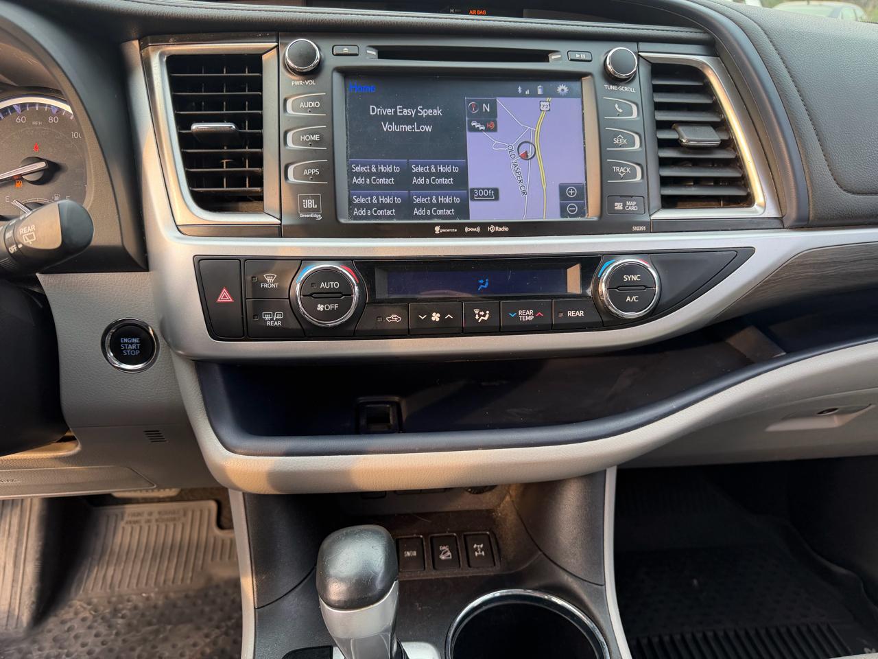 Toyota Highlander Limited Platinum AWD V6 2019