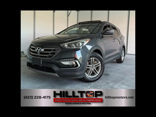 Gray 2017 Hyundai Santa Fe Sport 2.4L FWD SUV / Crossover Front-Wheel Drive Automatic