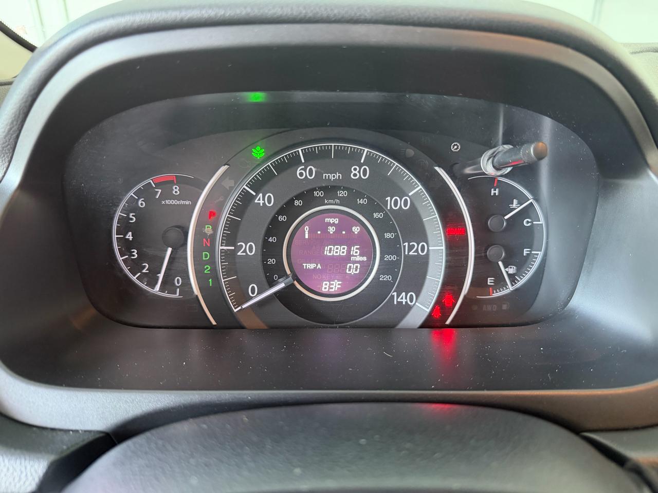 Honda CR-V EX-L 4WD 5-Speed AT 2014