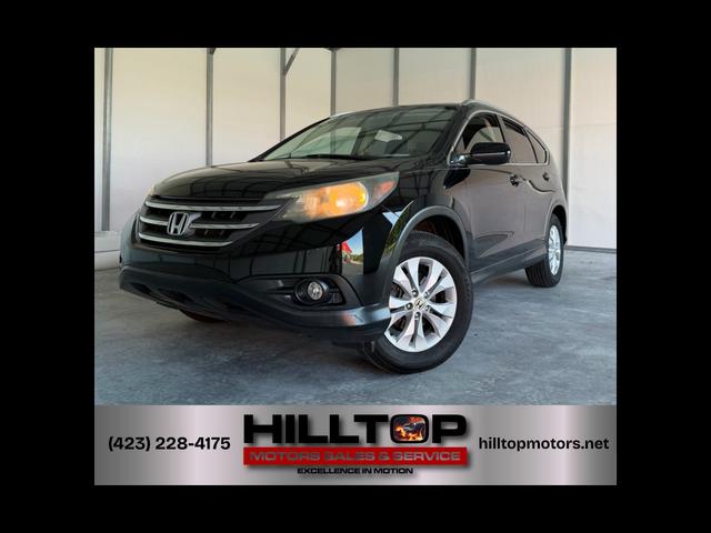 Black 2014 Honda CR-V EX-L AWD SUV / Crossover All-Wheel Drive Automatic
