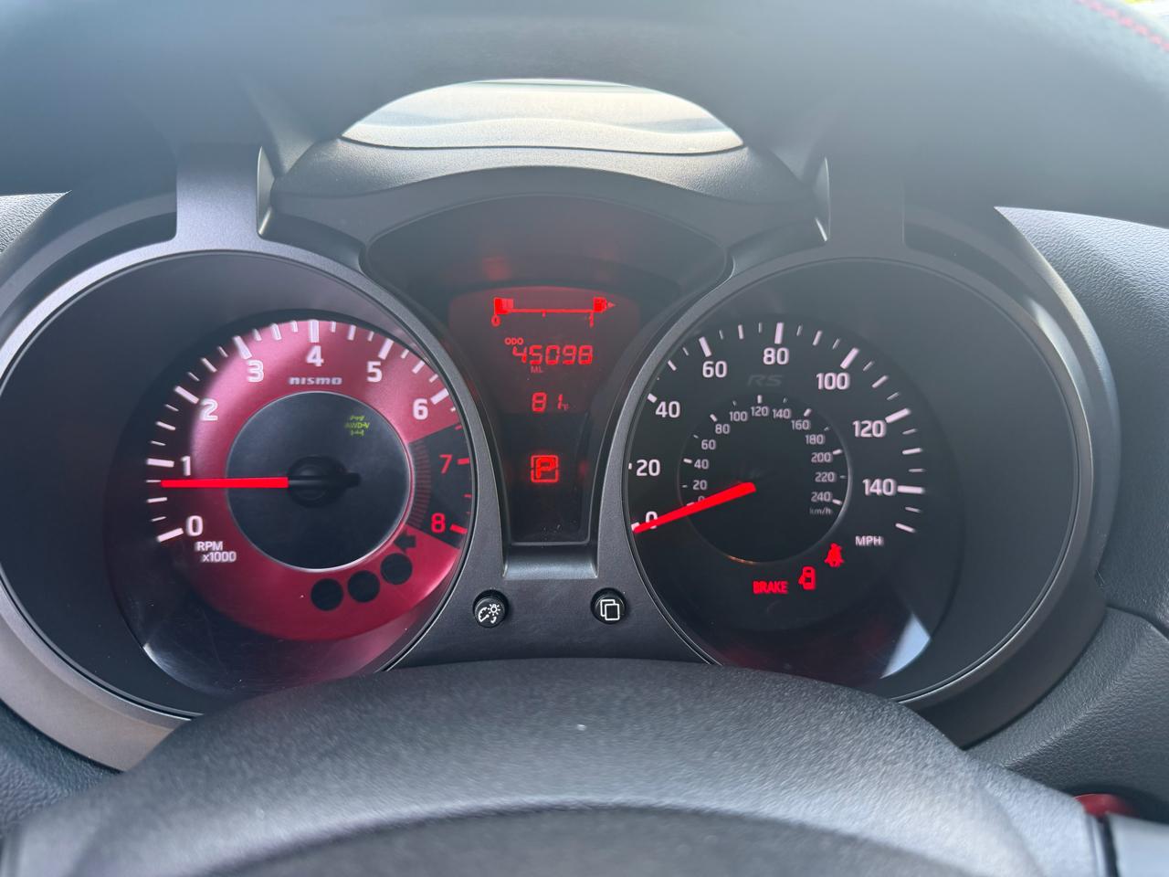 Nissan Juke NISMO RS AWD 2016