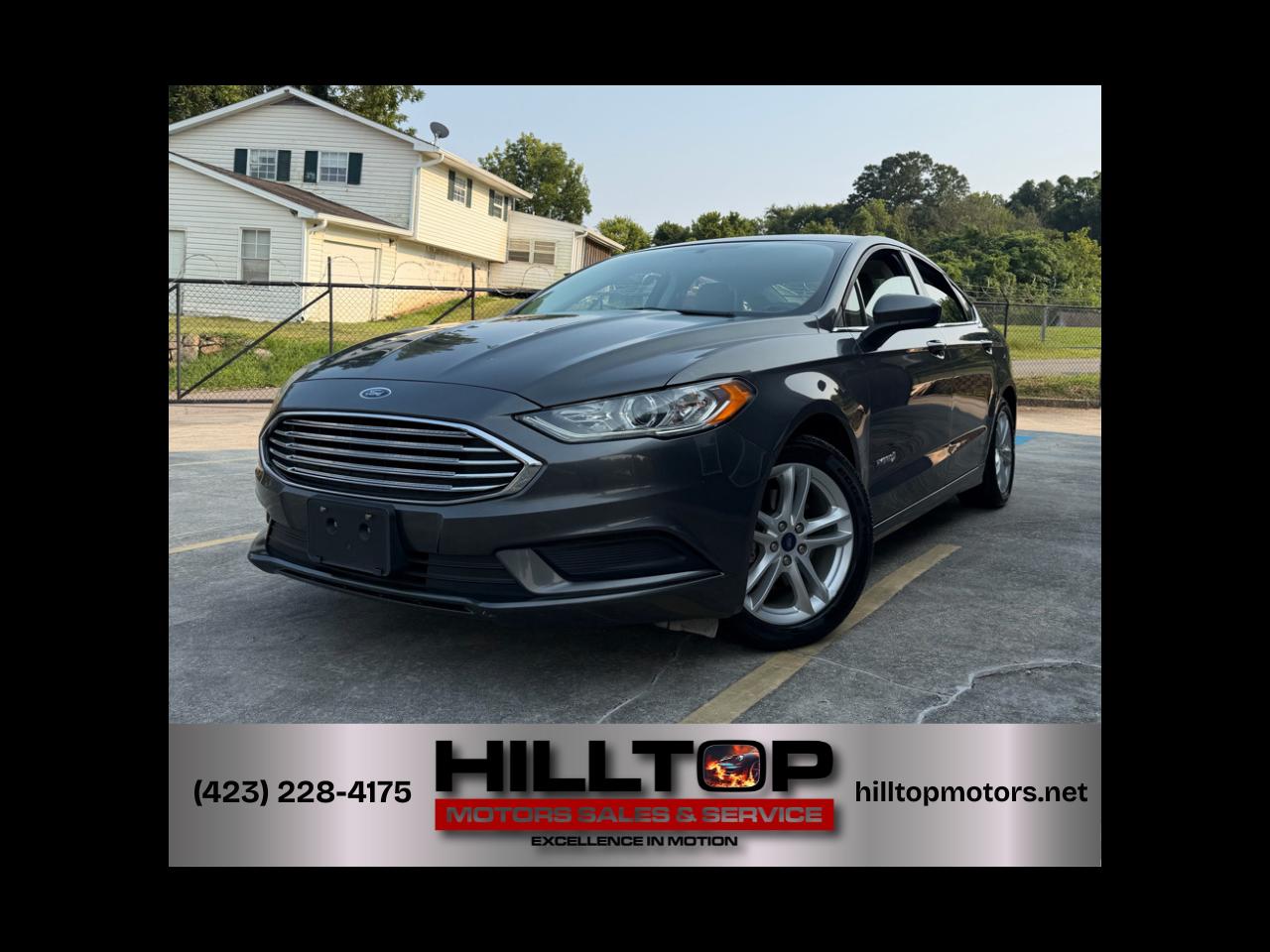 2018 Ford Fusion Hybrid S