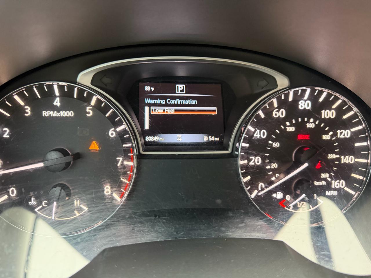 Nissan Altima 2.5 SR Sedan 2018