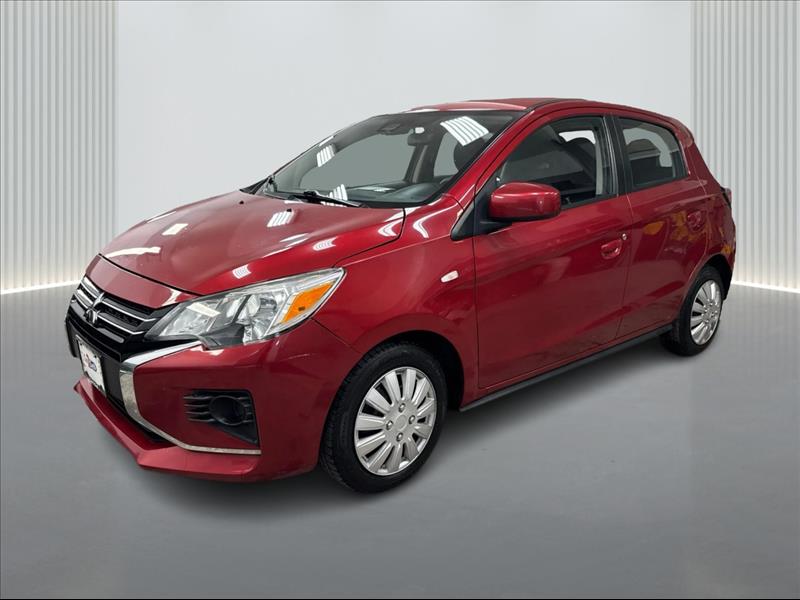 Red 2022 Mitsubishi Mirage ES FWD Hatchback Front-Wheel Drive Automatic