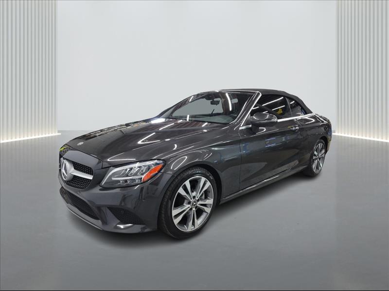 Gray 2019 Mercedes-Benz C-Class Convertible All-Wheel Drive Automatic