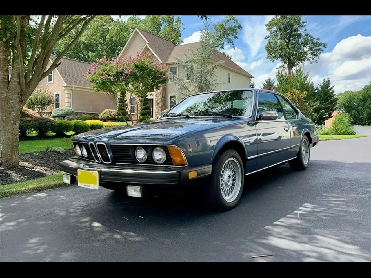 BMW 6-Series 635CSI automatic 1985