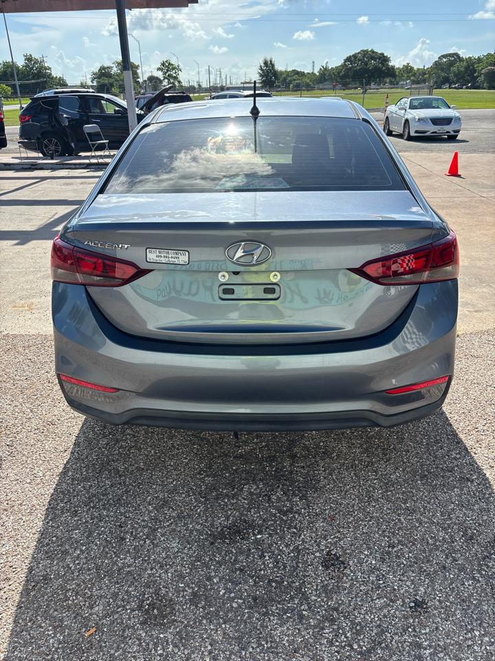 Hyundai Accent SE 4-Door 6A 2020