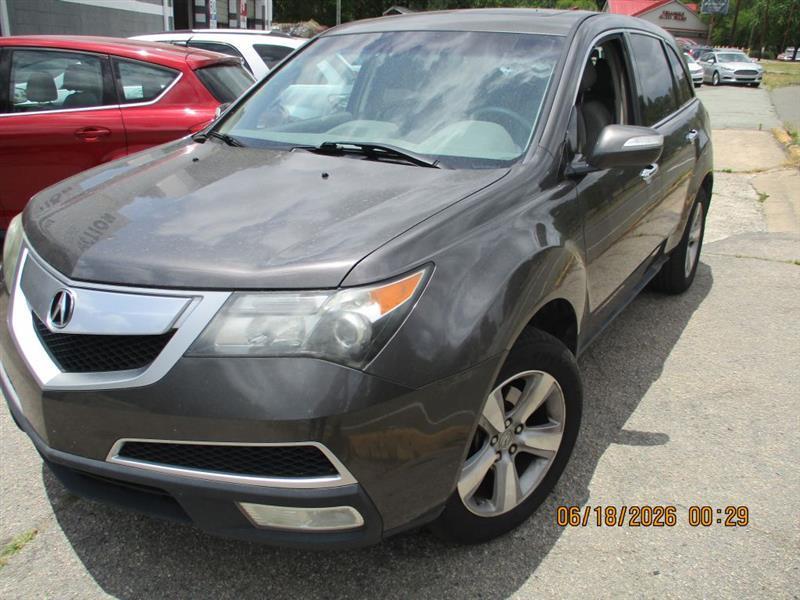 Acura MDX 6-Spd AT w/Tech Package 2012
