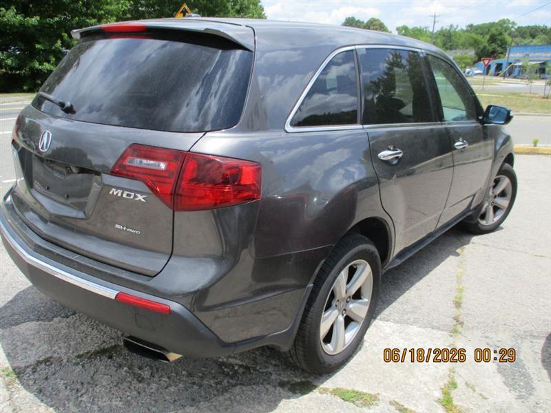 Acura MDX 6-Spd AT w/Tech Package 2012