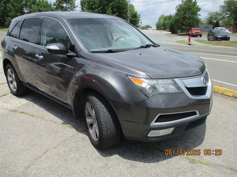 Acura MDX 6-Spd AT w/Tech Package 2012