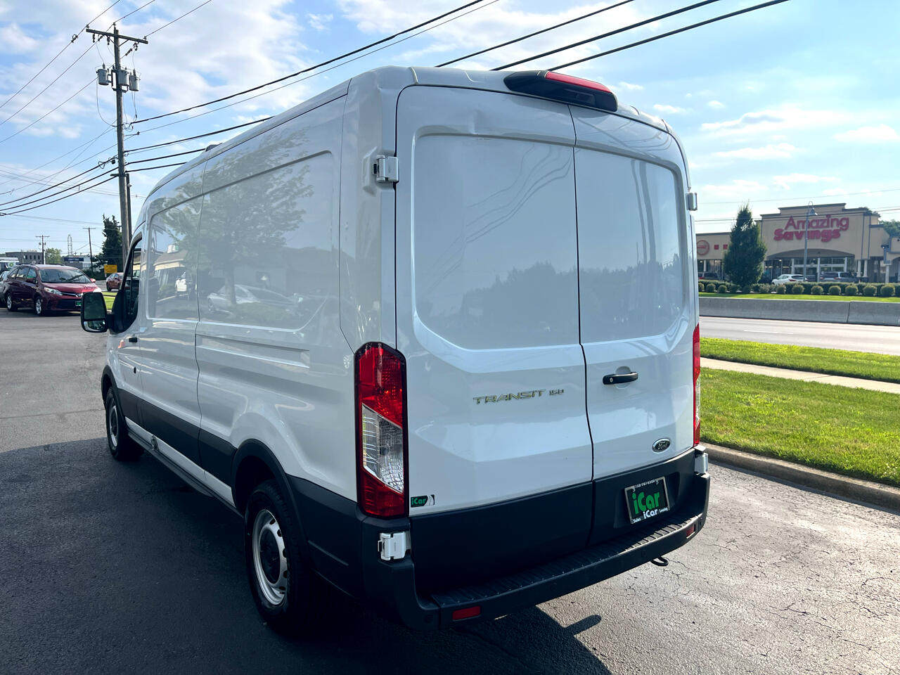 Ford Transit Cargo Van T-150 148" Med Rf 8670 GVWR RWD 2021