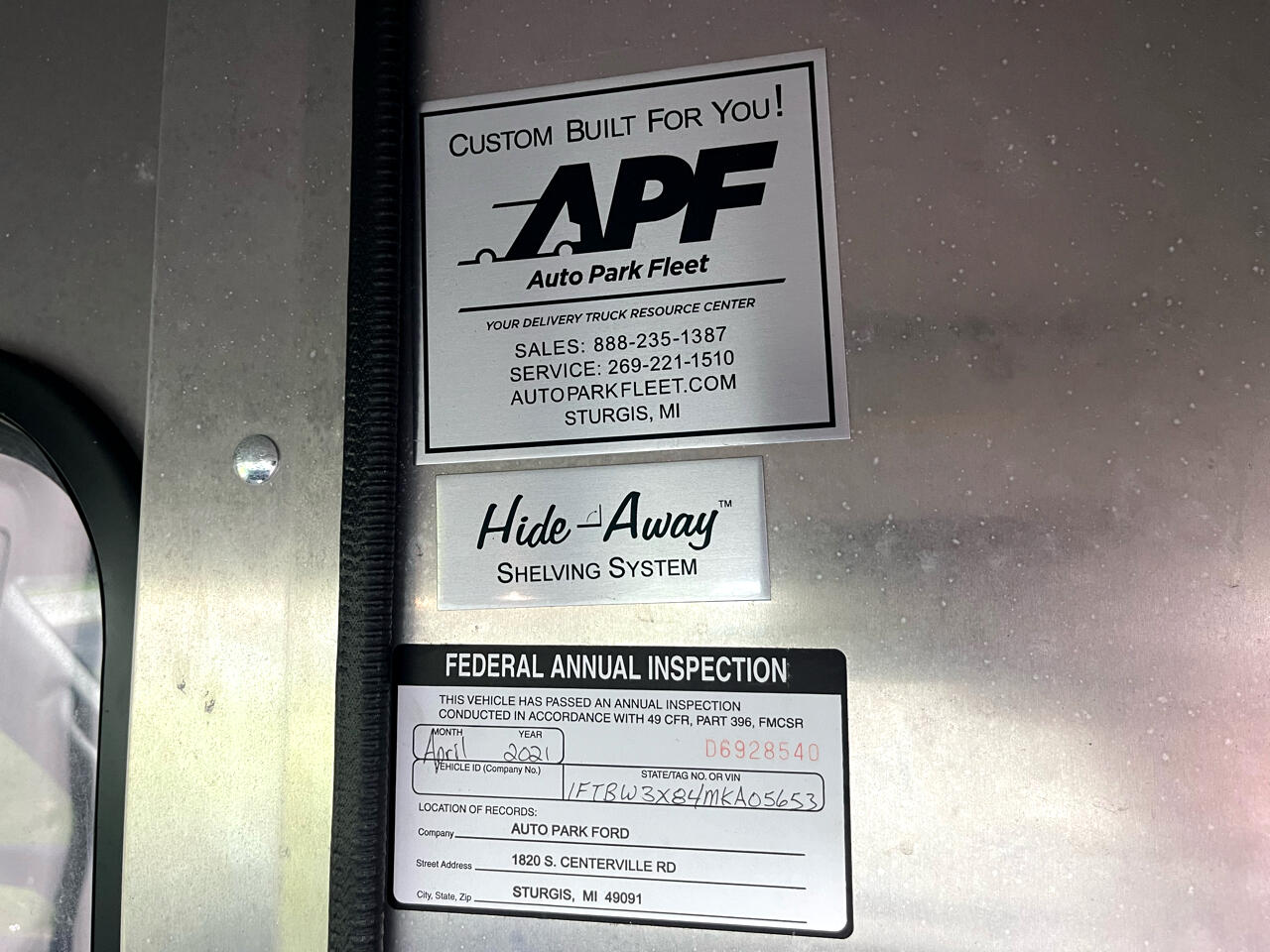 Ford Transit Cargo Van T-350 148" EL Hi Rf 9500 GVWR RWD 2021