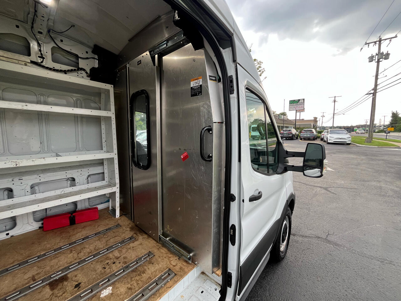 Ford Transit Cargo Van T-350 148" EL Hi Rf 9500 GVWR RWD 2021