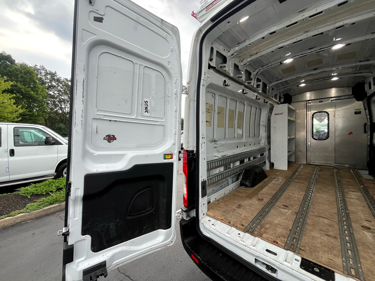 Ford Transit Cargo Van T-350 148" EL Hi Rf 9500 GVWR RWD 2021