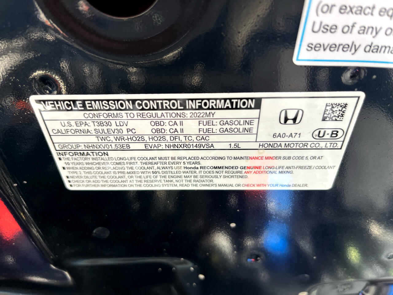 Honda Accord Sedan Sport SE 1.5T CVT 2022