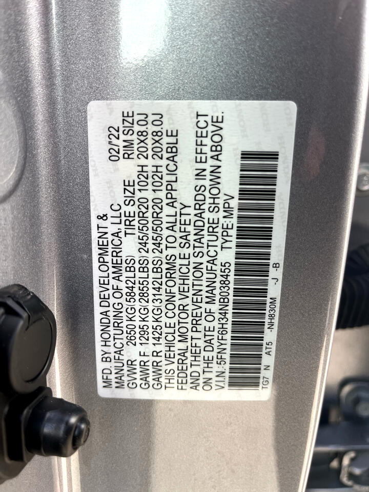 Honda Pilot Sport AWD 2022