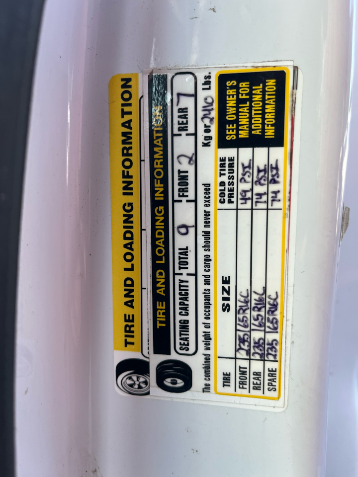 Ford Transit Wagon T-350 148" Med Roof XL Sliding RH Dr 2016