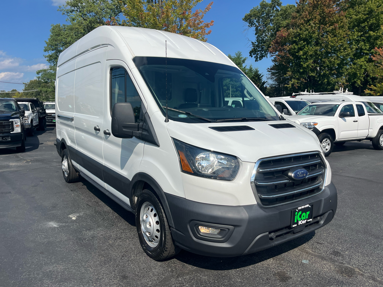 Ford Transit Cargo Van T-350 148" Hi Rf 9500 GVWR RWD 2020