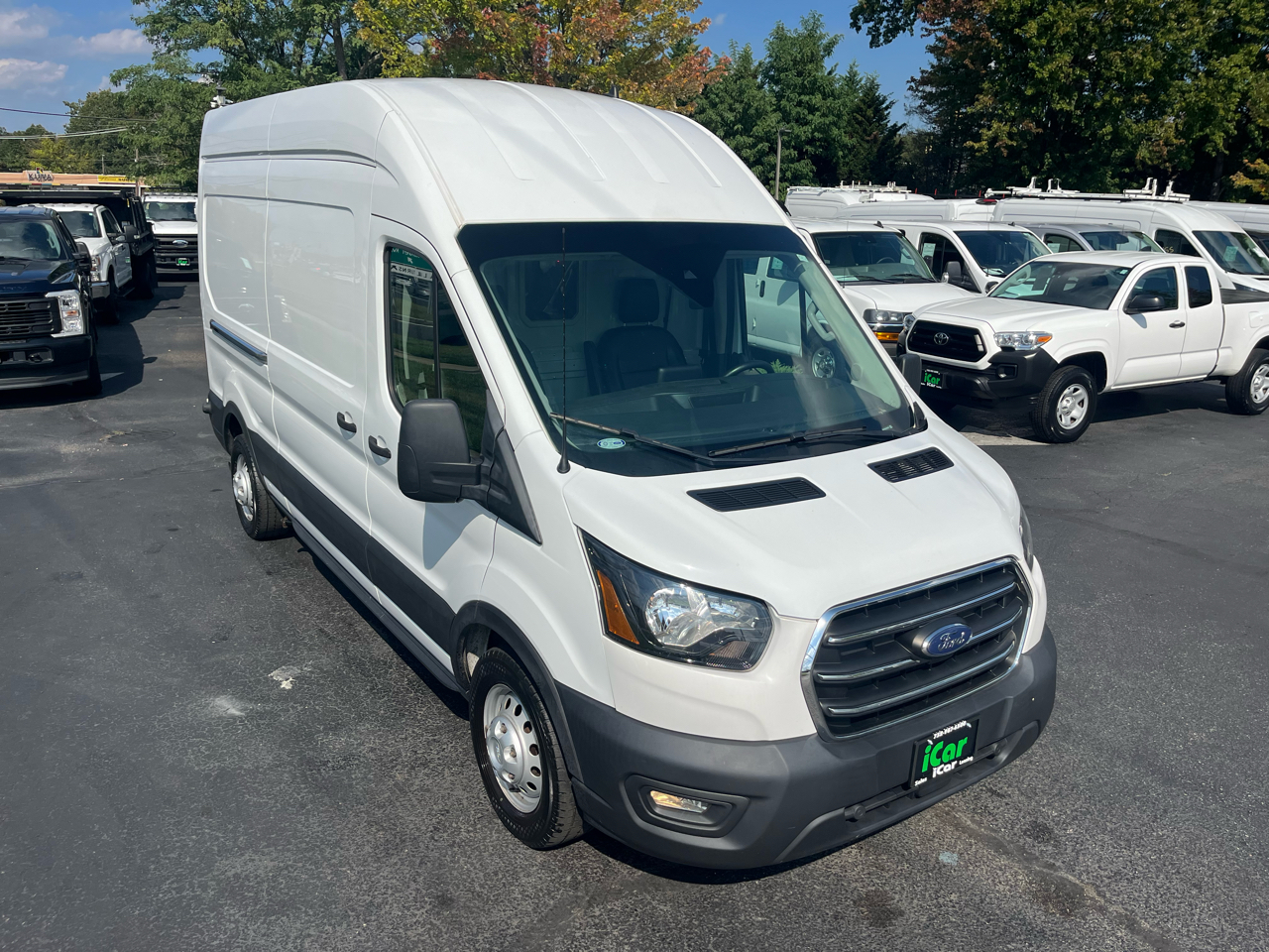 Ford Transit Cargo Van T-350 148" Hi Rf 9500 GVWR RWD 2020