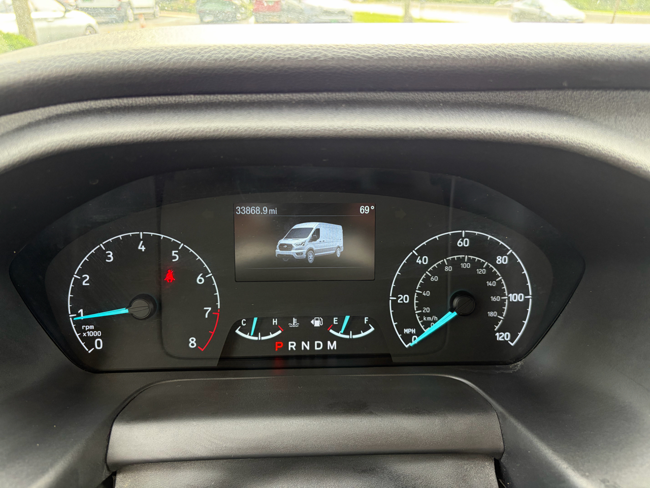 Ford Transit Cargo Van T-250 148" Med Rf 9070 GVWR RWD 2022