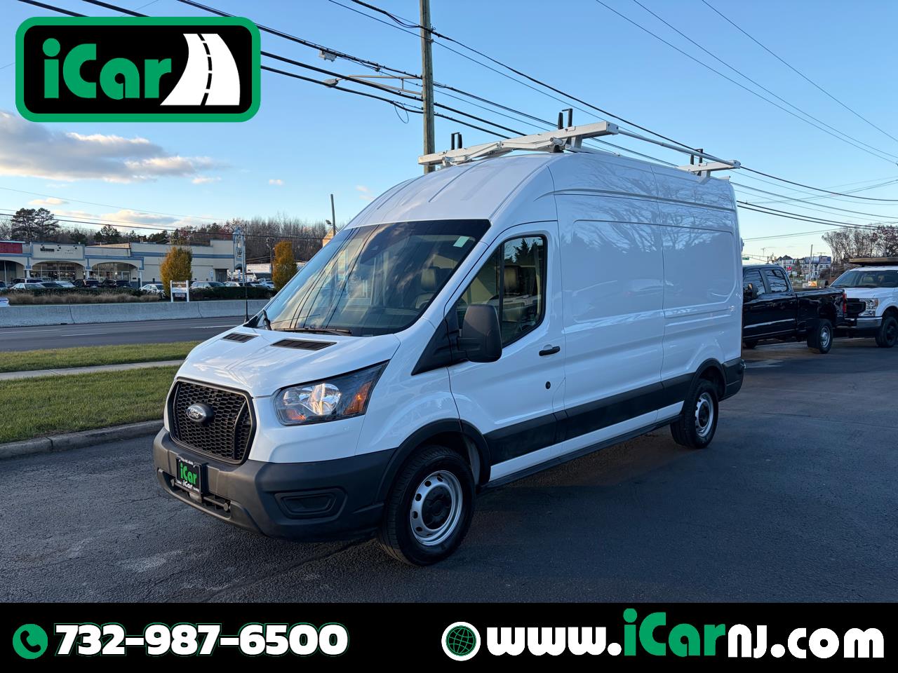 2023 Ford Transit Cargo Van T-250 148" Hi Rf 9070 GVWR RWD