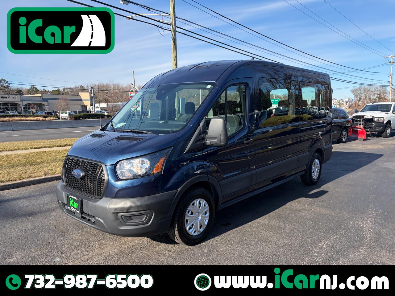 2021 Ford Transit Passenger Wagon T-350 148" Med Roof XL RWD