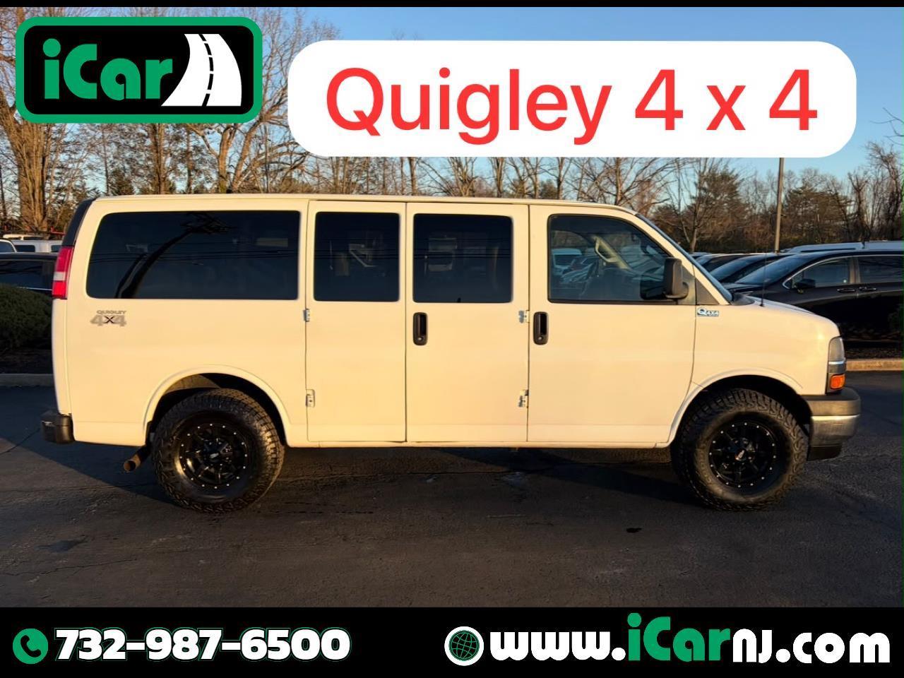 2018 Chevrolet Express Passenger 4X4 QUIGLEY 2500